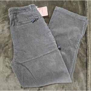 Bugle Boy Authentics Corduroy Pants Olive Green Mens 33x32 Soft NEW